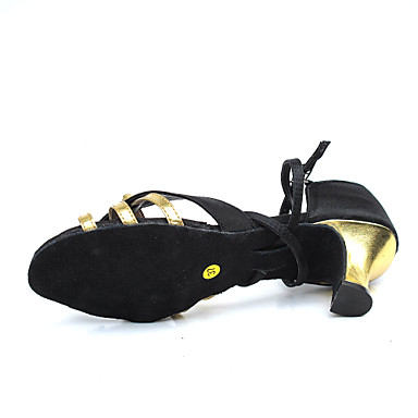 Ремень атласная лодыжки латинский / бальных танцев женские с пряжкой