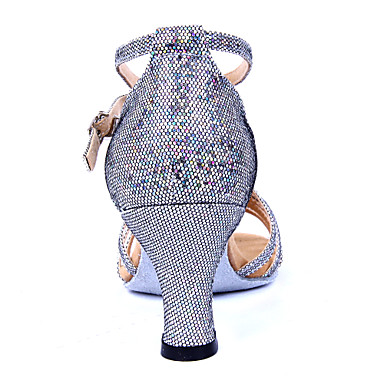 Индивидуальные женские Игристые Блеск Верхний Латинской Обувь для танцев (другие цвета)