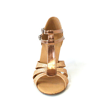 Женские танцевальные туфли с блестящей отделкой (разные цвета)