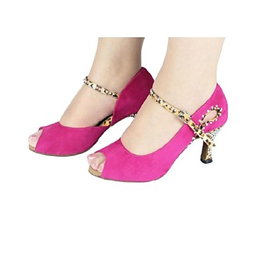 Индивидуальные горный хрусталь бархат леопарда ремень сандалии танцевальная обувь
(Больше цветов)