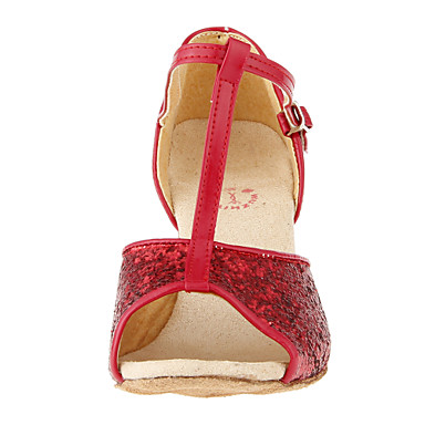 Paiette T-Strap латинский / бальных танцев женские