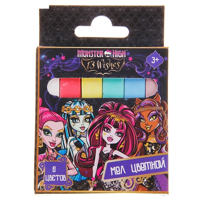 Мел Monster High 6 шт.