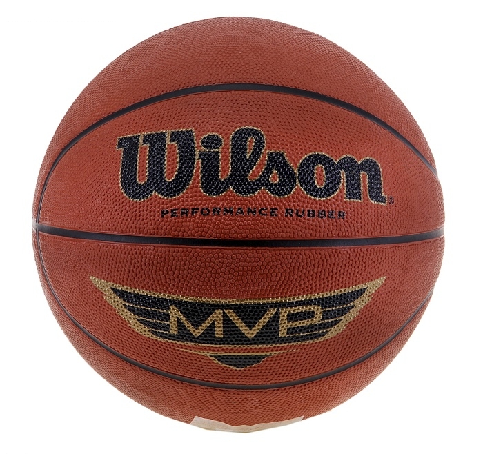 Мяч баскетбольный WILSON MVP Traditional р.7, резина, коричневый