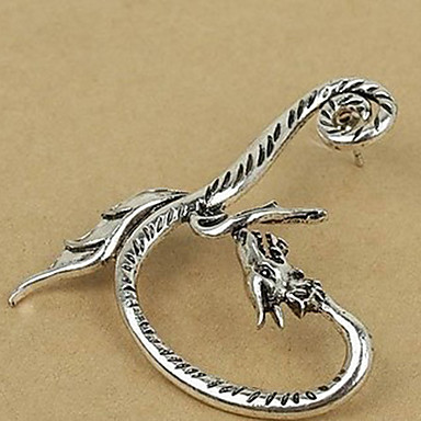 Мода Европа-Стиль Дракона уха манжеты (1 пара) (золото, Щепка)