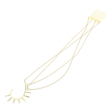 Золотой колос-крючок с насадкой Серьги