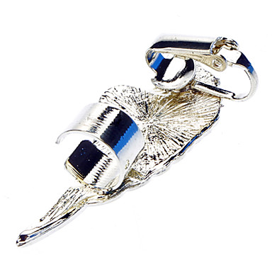 nk Стиль Крылья пентаграммы Золотой колос Кости зажима серьги