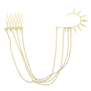 Золотой колос-крючок с насадкой Серьги