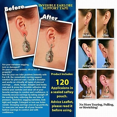 60 Штук сережек защитная пленка