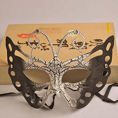 6 цветов Бабочка женские ПВХ Party Mask