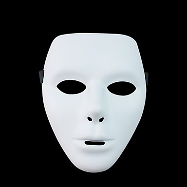 Хип-хоп мальчиков белого ПВХ отдыха Mask