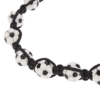 Футбол каменный вязать Bracelace