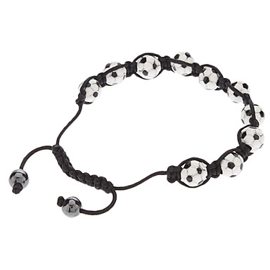 Футбол каменный вязать Bracelace