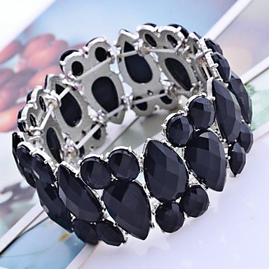 Lureme Teardrop Форма Смола эластичный браслет