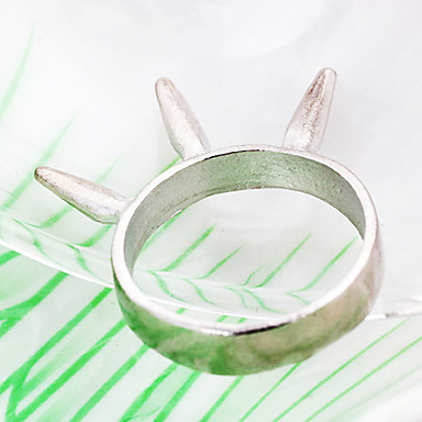 Классические заклепки Мужская золотой сплав Заявление Кольца (золото, серебро) (1 шт)