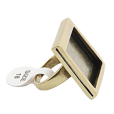 Фото Внутри  Square Ring (случайный цвет, размер 9)
