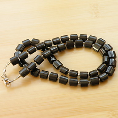 Здоровье Уход Панк Сеть Black Gem Мощность Ожерелье (1 шт)
