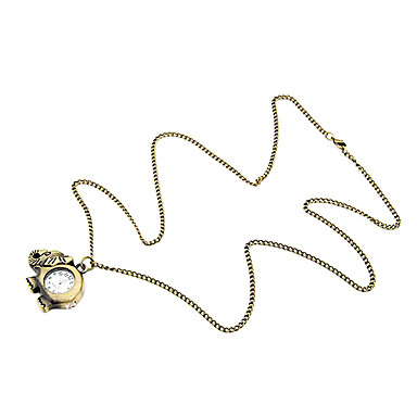 старинные карманные часы слона ожерелье