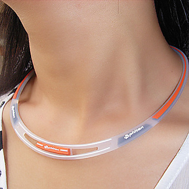 Здоровье Забота (Атлетик) Оранжевый силиконовый Мощность Ожерелье (1 шт)