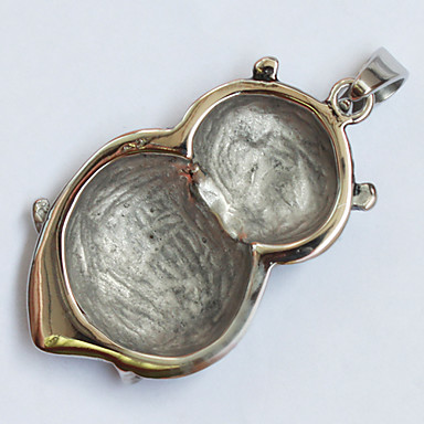 1шт старинные орел из нержавеющей стали подвески ювелирные изделия с кристаллом для мужчин