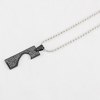 Титан Сердце Библии ожерелье