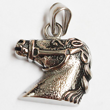 Глава 1pcs марочное лошади из нержавеющей стали подвески ювелирные изделия для мужчин