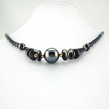 Здоровье Забота (гематит) Black Gem Мощность Ожерелье (1 шт)