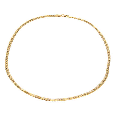 Мужская Золотая цепь Ожерелье