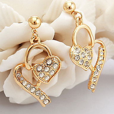 Новый 18K позолоченные ожерелья Серьги Гарнитуры австрийской SWA Rhinestone Ювелирные изделия для женщин