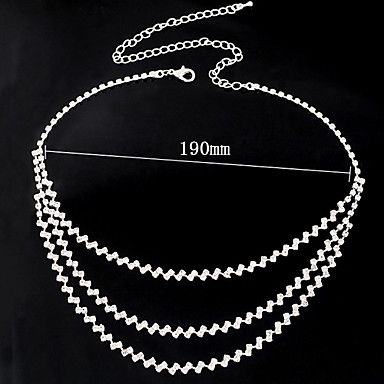 Свадьба Элегантный Rhinestone Crystal серьги и ожерелье комплект ювелирных изделий