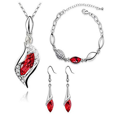 Австрийский кристалл алмаза набор бижутерии с Swarovski, 1083
