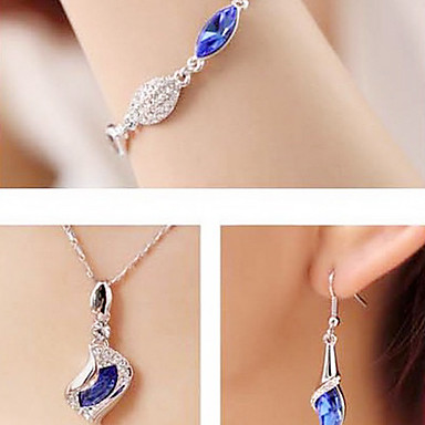 Австрийский кристалл алмаза набор бижутерии с Swarovski, 1083