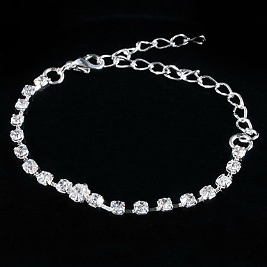 Свадьба Элегантный Rhinestone Crystal серьги и ожерелье комплект ювелирных изделий