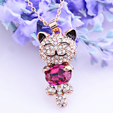 Lureme Полные Кристаллы Cute  серьги колье