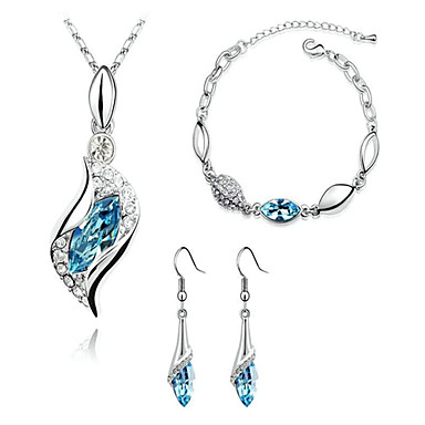 Австрийский кристалл алмаза набор бижутерии с Swarovski, 1083
