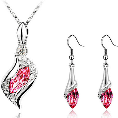 Форма S & Set серьги ожерелье ювелирных изделий