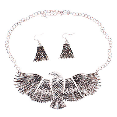 Eagle сплава серьги колье