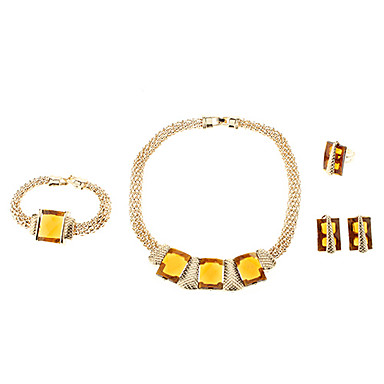Драгоценные ювелирные изделия Камень Медузы Set