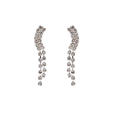 Мода кисточкой Форма Прозрачные Rhinestone сплава (ожерелья & серьги) Свадебные украшения наборы