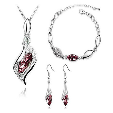 Австрийский кристалл алмаза набор бижутерии с Swarovski, 1083