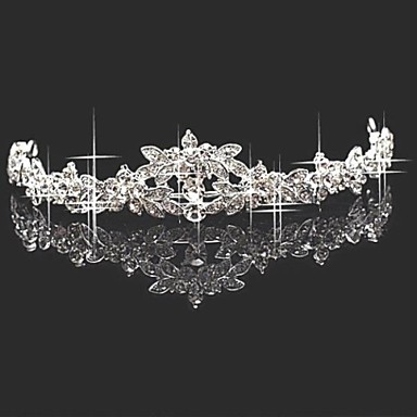 Свадебные украшения наборы Ожерелье Rhinestone тиары Цветочные клипсы уха
