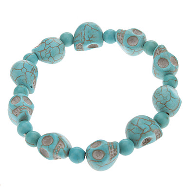 Бирюза Череп форме Set Jewery