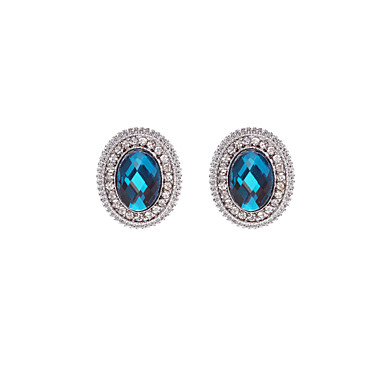 Мода Серебряный позолоченный (ожерелье и серьги и кольцо) Gemstone ювелирные изделия Set (серебро)