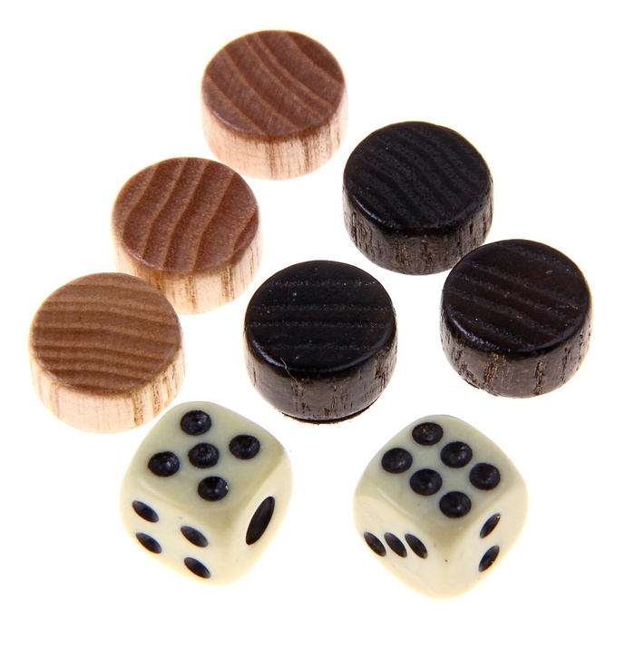 Нарды дорожные Орел двуглавый 29,0х15,0см Ясень