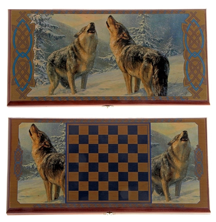 Нарды средние Волки 2 50*25