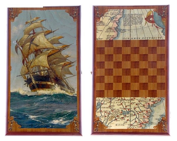 Нарды средние Морские 50*25