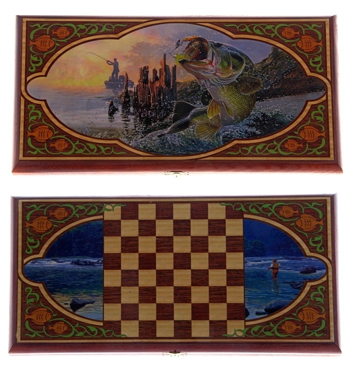 Нарды малые Рыбалка 40*20