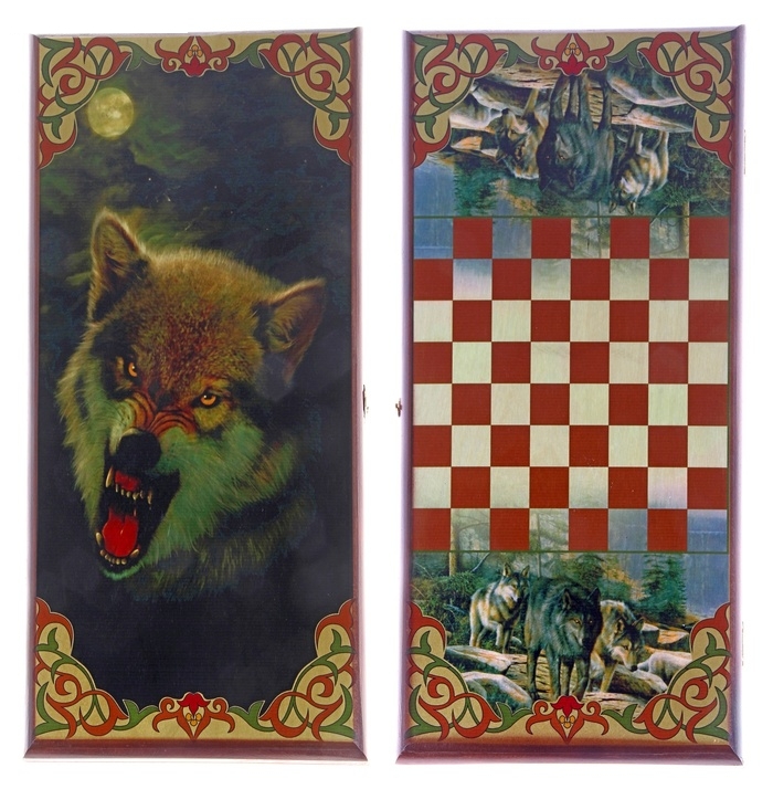 Нарды средние Волк 50*25