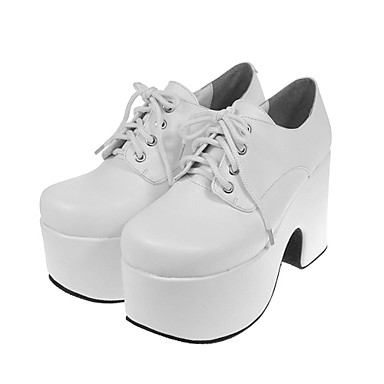 4 "конус пятки платформы пу Лолита обувь