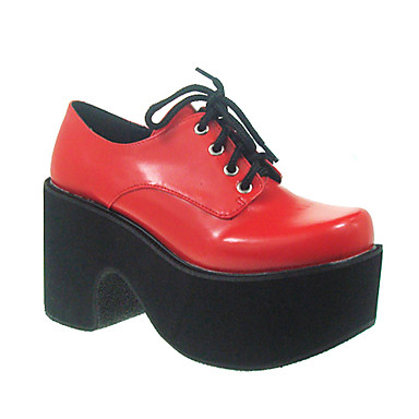 4 "конус пятки платформы пу Лолита обувь