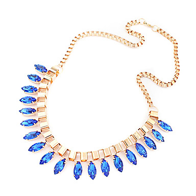 Европейский стиль Gem колье Nacklace